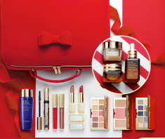 雅诗兰黛（Estee Lauder） 2021新年彩妆大礼盒套装12件套（小棕瓶30ml 小棕瓶眼霜15ml）