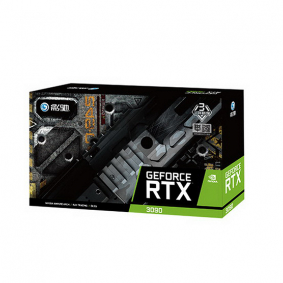 影驰（Galaxy）GeForce RTX3090 金属大师 OC N卡/赛博朋克 电竞游戏专业显卡